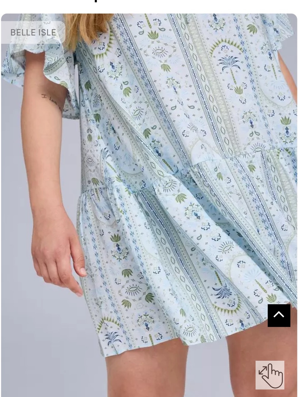 Torrid Belle Isle mini SS popover dress - Picture 5 of 7